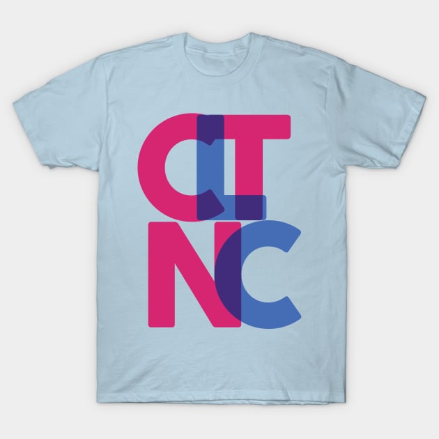 CLT NC T-Shirt by JRLunaArt